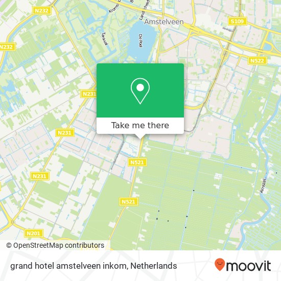 grand hotel amstelveen inkom map