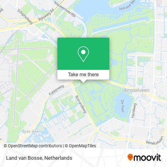 Land van Bosse map