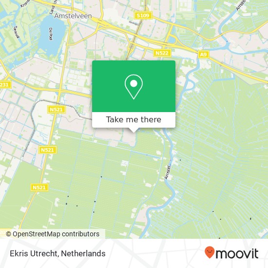 Ekris Utrecht map
