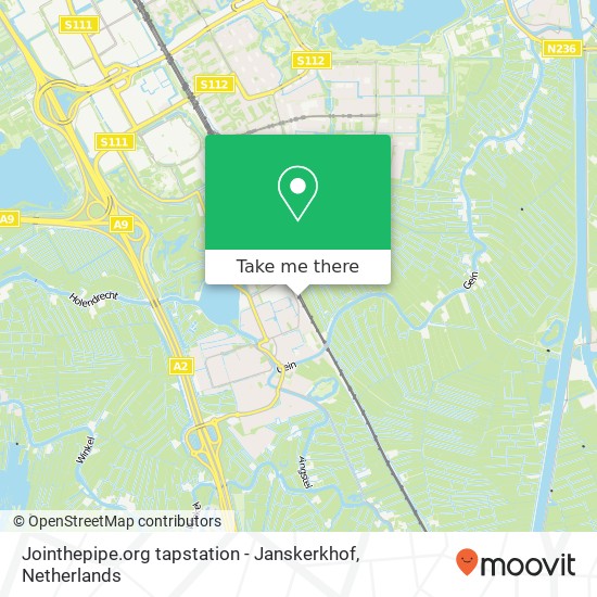 Jointhepipe.org tapstation - Janskerkhof Karte