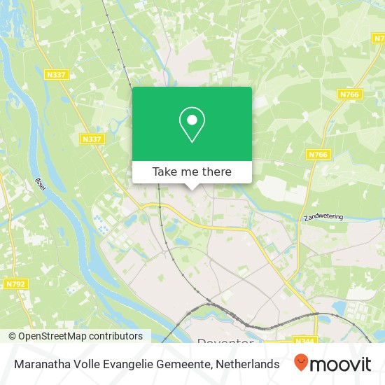 Maranatha Volle Evangelie Gemeente map