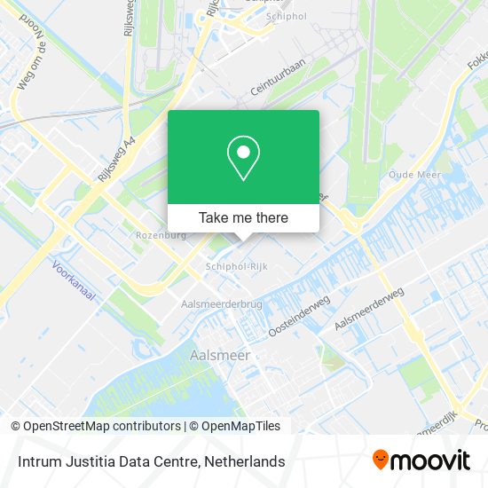 Intrum Justitia Data Centre map