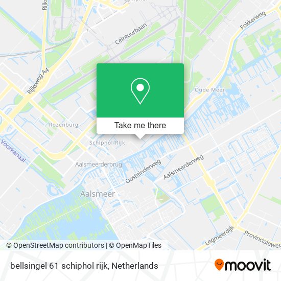 bellsingel 61 schiphol rijk map