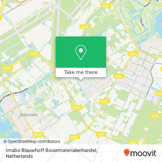 Imabo Blauwhoff Bouwmaterialenhandel map