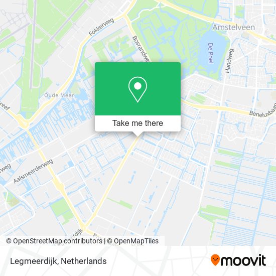 Legmeerdijk map