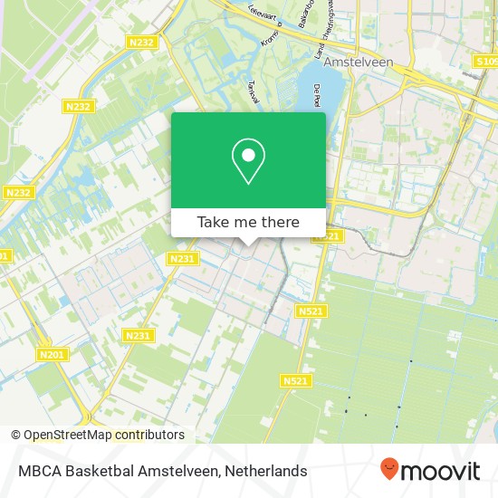 MBCA Basketbal Amstelveen map