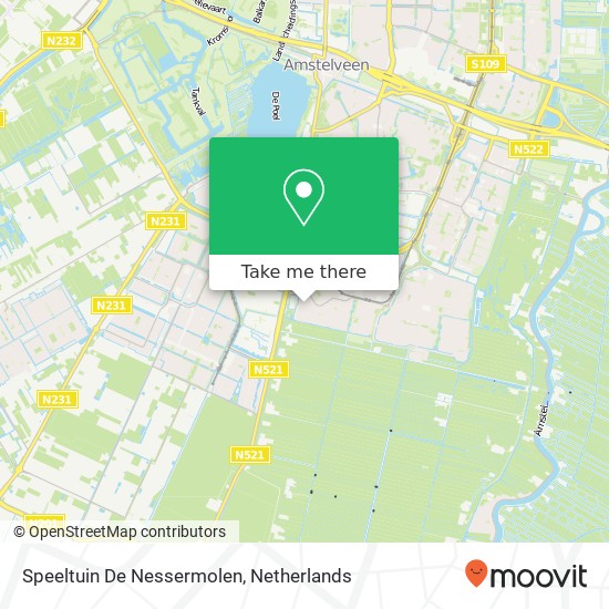 Speeltuin De Nessermolen map