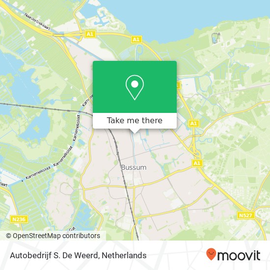 Autobedrijf S. De Weerd map