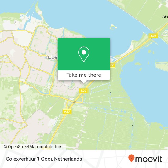 Solexverhuur 't Gooi map