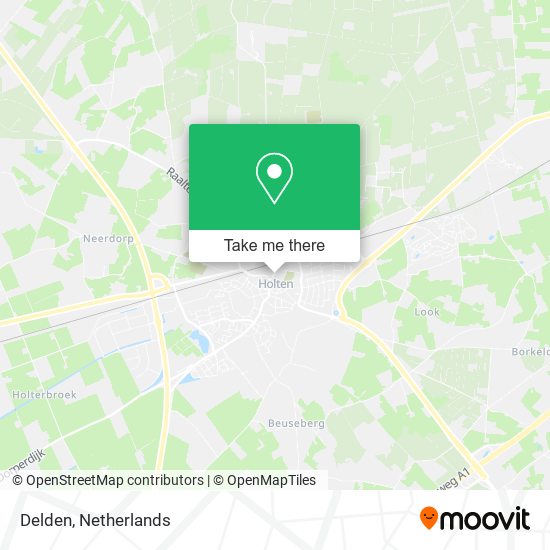 Delden map