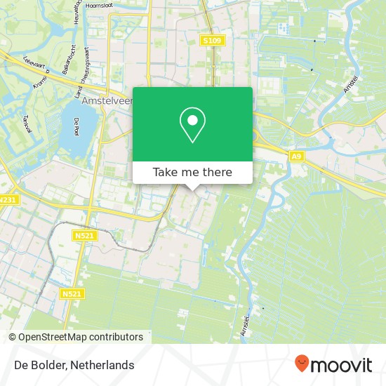 De Bolder map