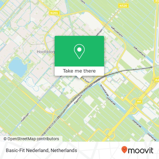Basic-Fit Nederland Karte