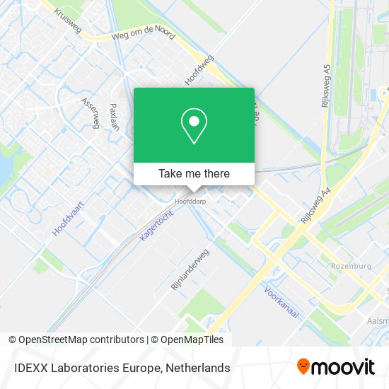 IDEXX Laboratories Europe map