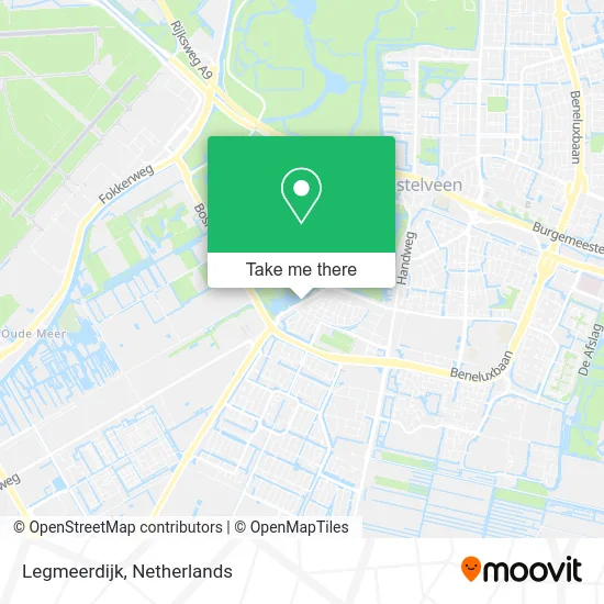 Legmeerdijk map