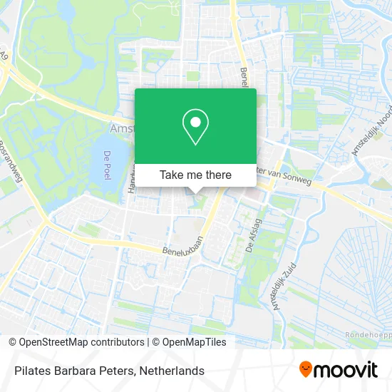 Pilates Barbara Peters map