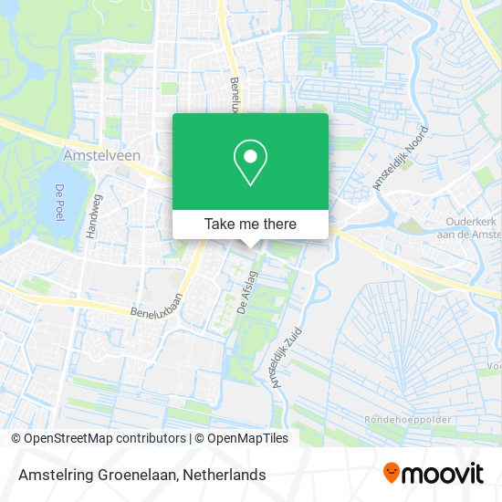 Amstelring Groenelaan map