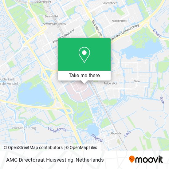 AMC Directoraat Huisvesting map