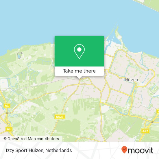 Izzy Sport Huizen Karte