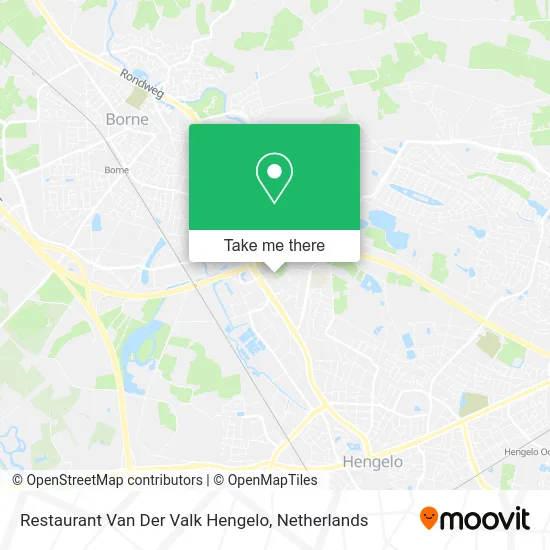 Restaurant Van Der Valk Hengelo map