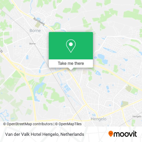 Van der Valk Hotel Hengelo map