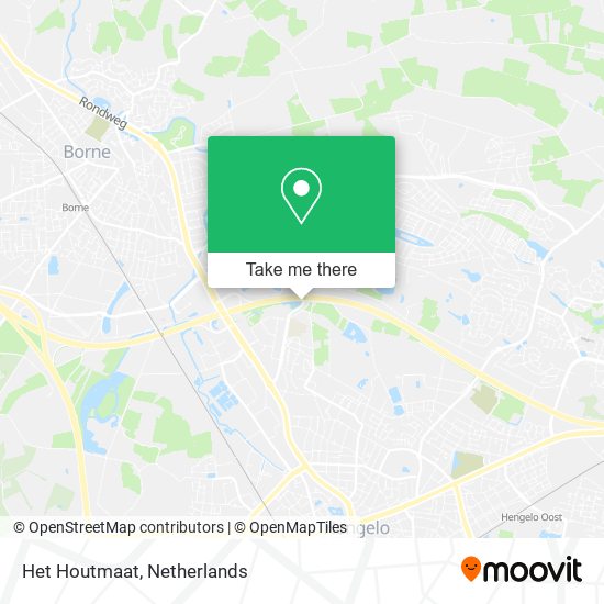 Het Houtmaat map