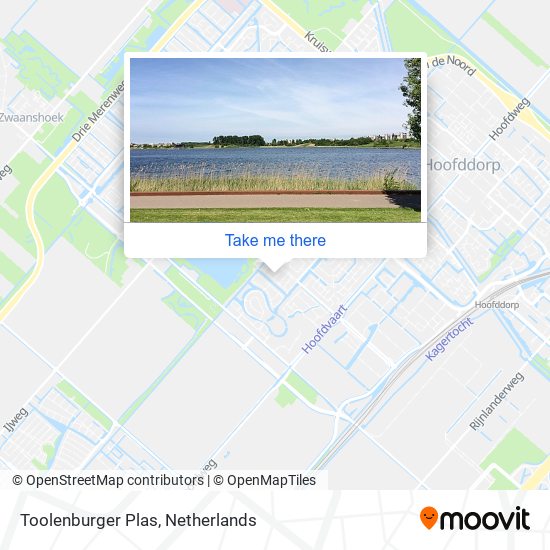 Toolenburger Plas map