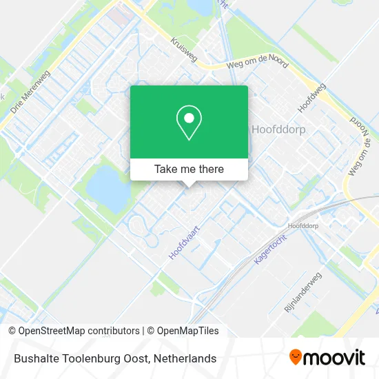 Bushalte Toolenburg Oost map