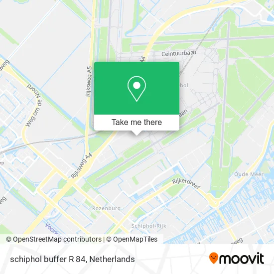 schiphol buffer R 84 map