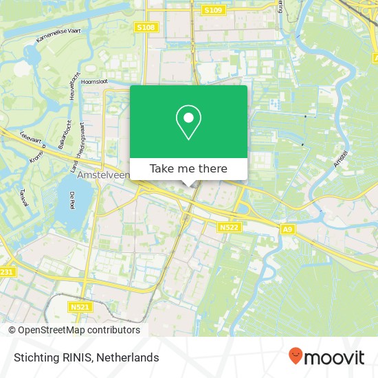 Stichting RINIS map