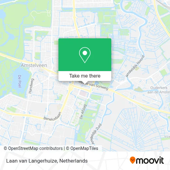 Laan van Langerhuize map