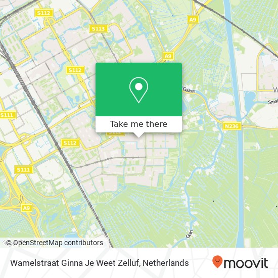 Wamelstraat Ginna Je Weet Zelluf map