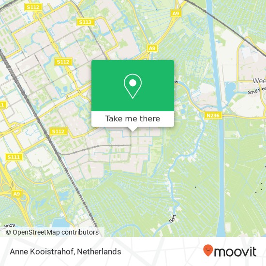 Anne Kooistrahof map