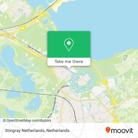 Stingray Netherlands Karte
