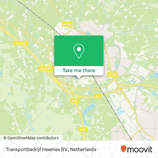 Transportbedrijf Heemex BV. map