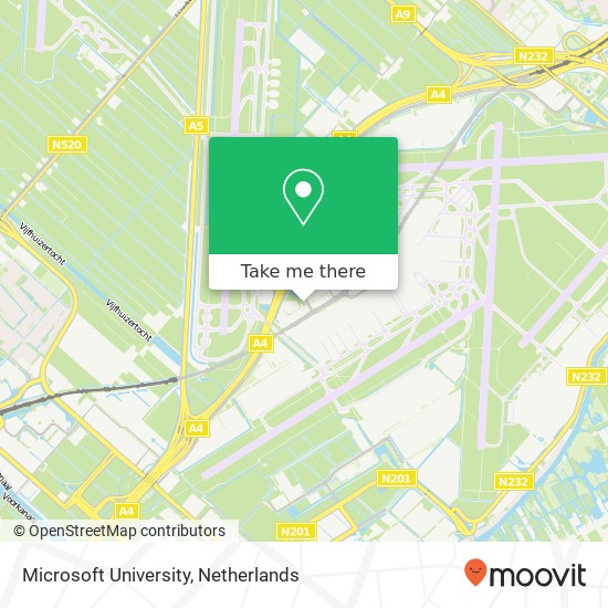 Microsoft University map