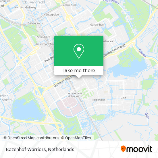 Bazenhof Warriors map