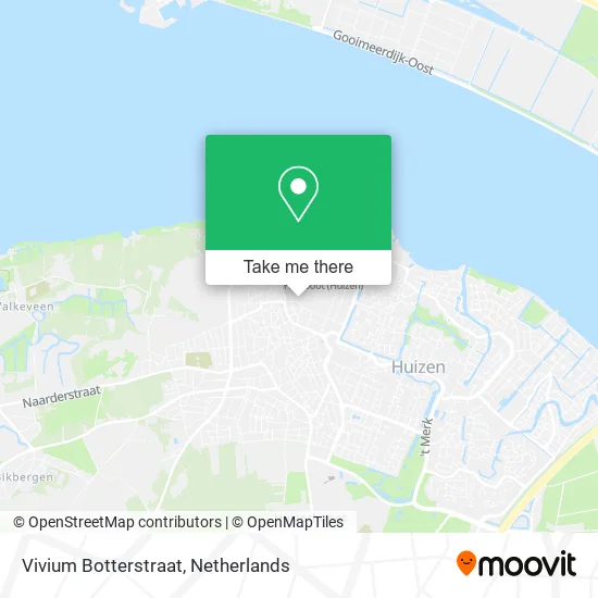 Vivium Botterstraat map