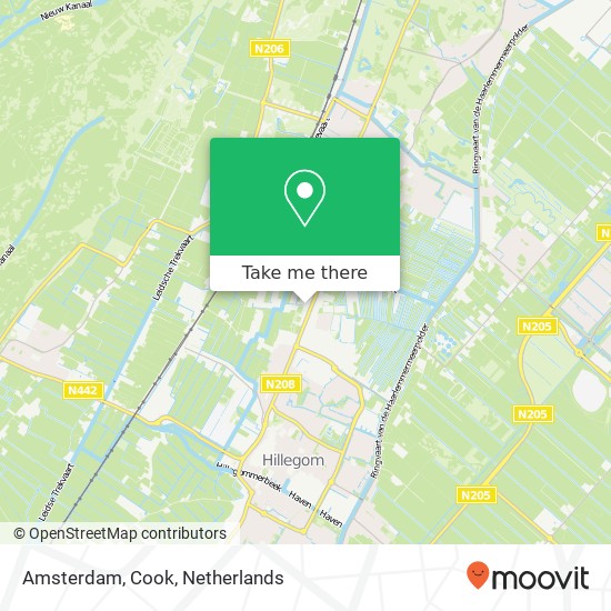 Amsterdam, Cook map