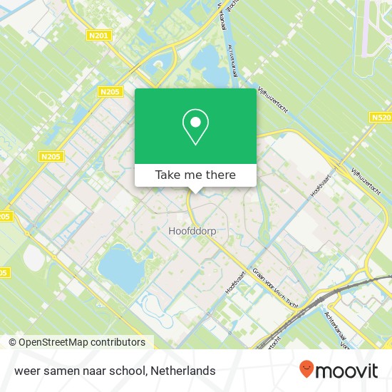 weer samen naar school map