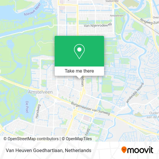 Van Heuven Goedhartlaan map