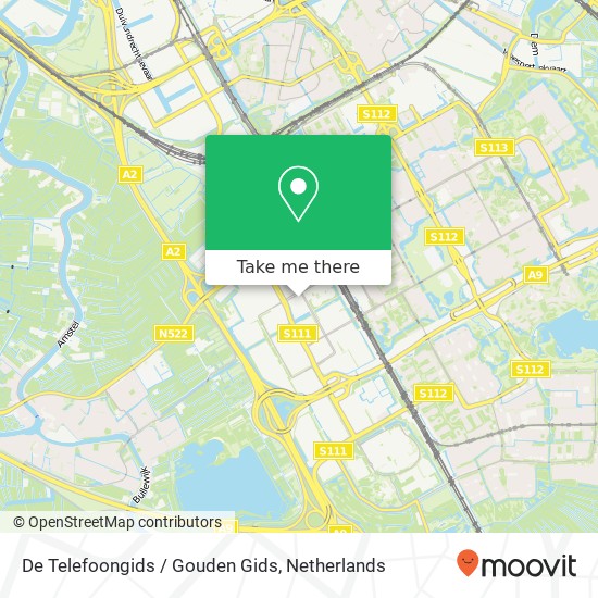 De Telefoongids / Gouden Gids Karte