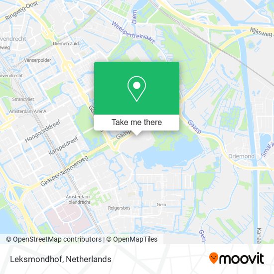 Leksmondhof map