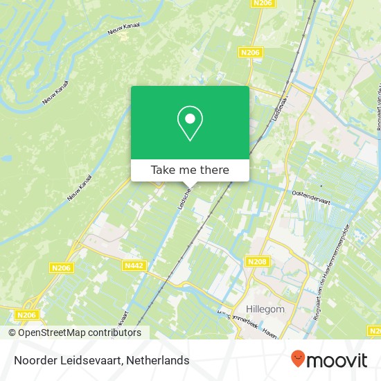 Noorder Leidsevaart map