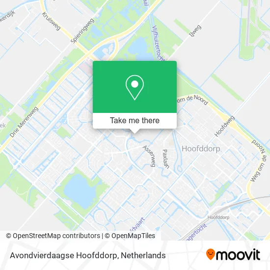 Avondvierdaagse Hoofddorp map