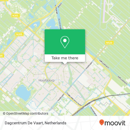 Dagcentrum De Vaart map