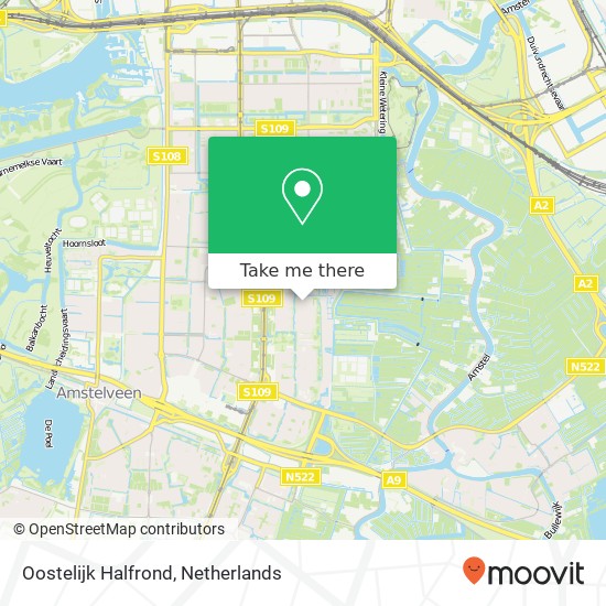 Oostelijk Halfrond map