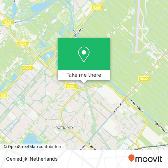 Geniedijk map