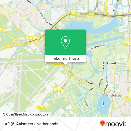 A9 (6, Aalsmeer) map