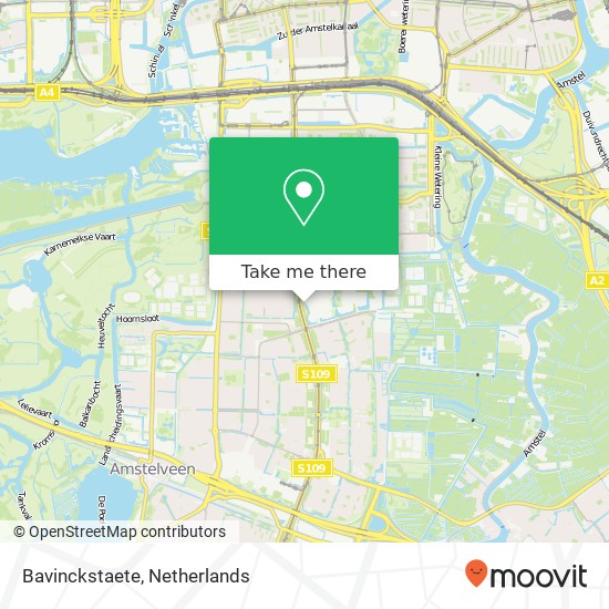 Bavinckstaete map