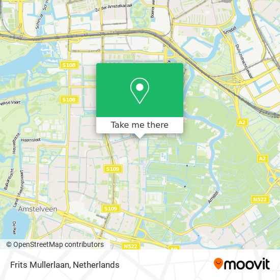 Frits Mullerlaan map